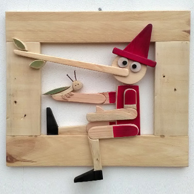 Pinocchio e il grillo par